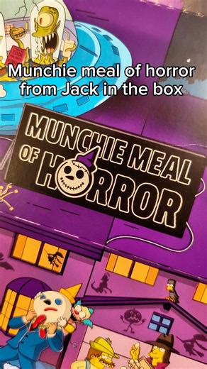 The Simpsons Treehouse of Horror at Jack in the Box #thesimpsons #treehouseofhorror #jackinthebox