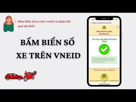 Instructions for REGISTERING VEHICLES on VNEID