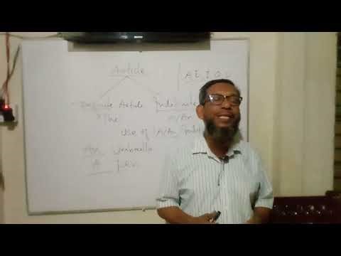 Articles and their use.