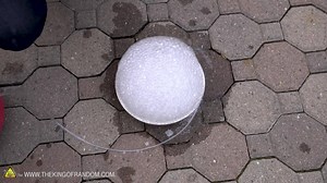 296K views · 445 reactions | In this video, Nate show's how to make a simple device that generates floating foam balloons! | The King of Random | Facebook