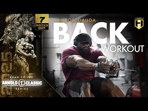 Back Workout with Mr. Olympia Samson Dauda | 7 Weeks Out | 2025 Arnold Classic Prep | HOSSTILE