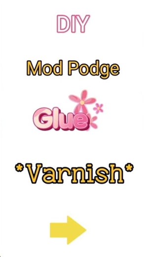 Glue Se Mod Podge 😱 | Easy DIY #shorts