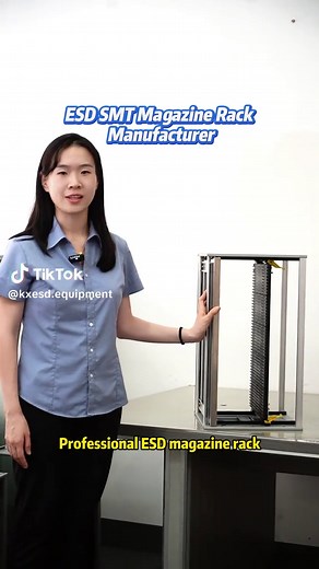 ESD SMT Magazine Rack: Durable & Customizable Storage