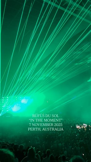 RÜFÜS DU SOL ✨✨ // snippets of “In The Moment” by Australian band @rufusdusol : welcome back to home soil! @juandusol @tyronelindqvist @_jameshunt 😍 #RufusduSol #rüfüsdusol #RACArena #Perth #PerthConcert #RüfüsDuSolPerth #RufusDuSolPerth #InTheMoment #PerthFoodReview #PFR_Concerts #PFR_RüfüsDuSol | Perth Food Review