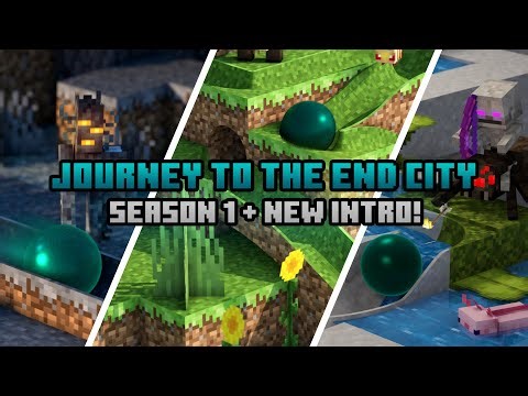 Journey to the End City – SEASON 1 (All Episodes + New Intro!) MINECRAFT Marble Run