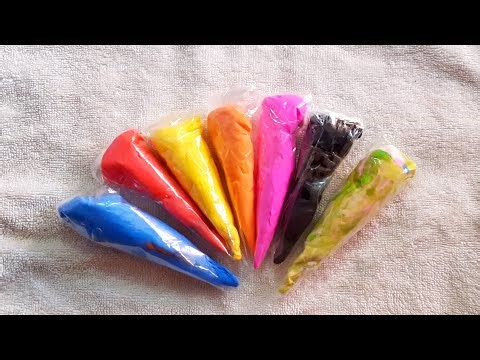 Satisfying Unboxing Clay Piping Bags|Relaxing ASMR