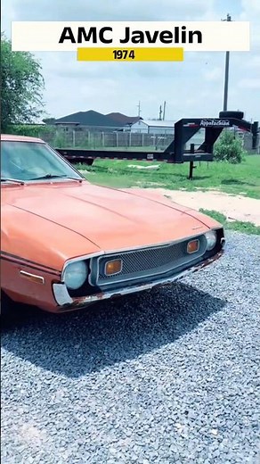 The Bold and the Beautiful: The Story of the 1974 AMC Javelin