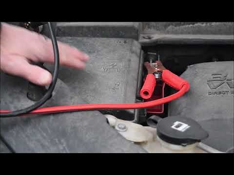 GMC Acadia car repair, How to Jump Start the Car