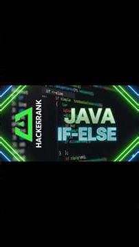 Hackerrank code for if else#coding #hackerrank #hackerranksolutions#java#programming #beginners