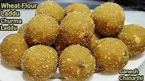 Churma Laddu Recipe | Ganesh Chaturthi Laddu | Aate ke Laddoo | Cooking With Chef Ashok