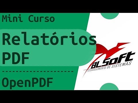 Mini Curso PDF #2 - Arquivos PDF com java - Gerando relatório simples PDF