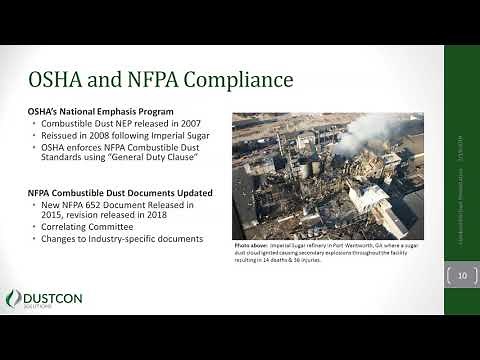 Combustible Dust & Dust Hazard Analysis