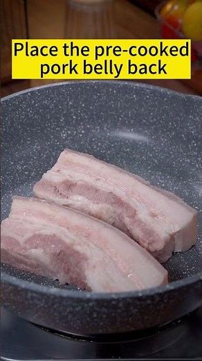 Crispy Pan Fried Pork Belly