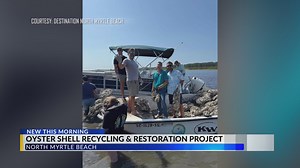'Quality of life': North Myrtle Beach chamber recycles oyster shells to filter ocean water