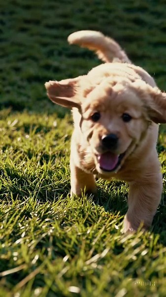 It’s so fluffy 🐶 #satisfying #slowmo #puppylove #puppydog #dog #cute