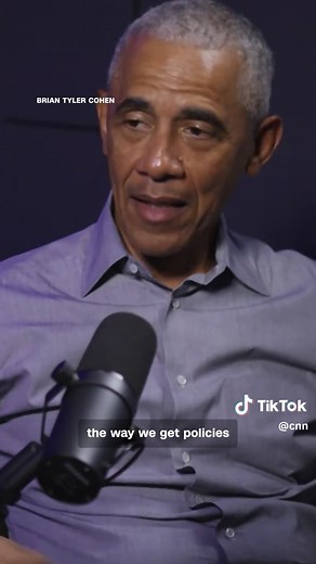 During an interview with liberal podcaster Brian Tyler Cohen out Saturday, former President Barack Obama spoke out agaisnt Immigration and Customs Enforcement agents’ conduct in Minnesota. #cnn #news #obama #ice #trump