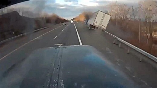 The driver lost control when the passenger grabbed the wheel