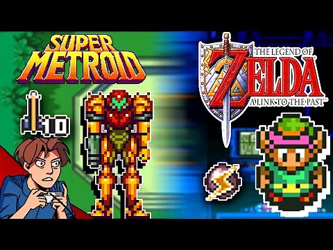 LINK TO THE PAST / SUPER METROID RANDOMIZER! | Zelda Metroid Randomizer #1 | ProJared Plays