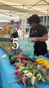 194K views · 1.9K reactions | Fresh finds, local love! 落❤ From produce to pastries and friendly faces, explore some of Houston’s best farmers markets and support the people who keep our city growing! ‍‍ #ExploreHOU #HoustonProud #VisitHouston | Visit Houston | Facebook