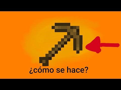 Como hacer un pico de madera | minecraft tutoriales |