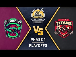 SMITE Pro League Phase 1 Playoffs: Quarterfinals Jade Dragons vs Tartarus Titans