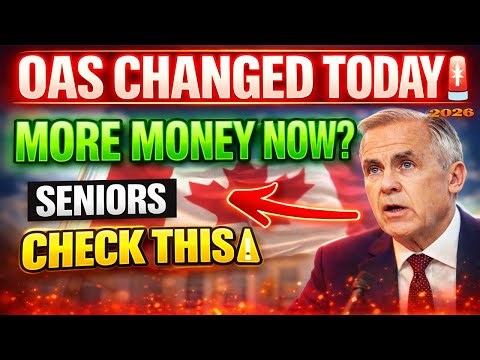 🚨 OAS & GIS Update TODAY | Major Rule Changes Begin Now | More Money for Seniors?