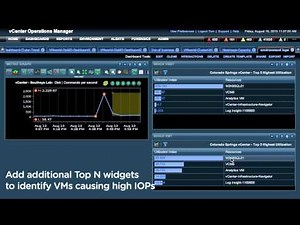 VMware vCenter Operations Manager: Sizing and Optimizing Your Storage Environment