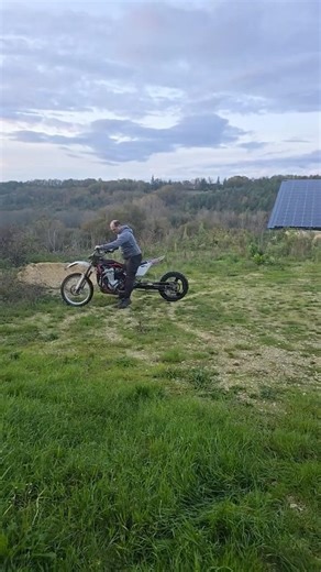 1250cc Suzuki Swapped Dirt Bike #engineswap #customDirtbike #bikelife