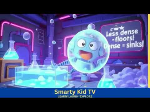 Smarty Kid TV:/Bubble-Bursting Science Bot/ I am Floating to The Moon/