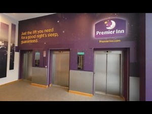 Premier Inn lifts @ London Stratford
