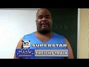 $5 Wrestling: Freight Train vs. Showtime Dynomite + Attack and Reactions - NASW