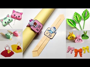7 cách làm đồ chơi từ giấy thủ công - How to make paper toys