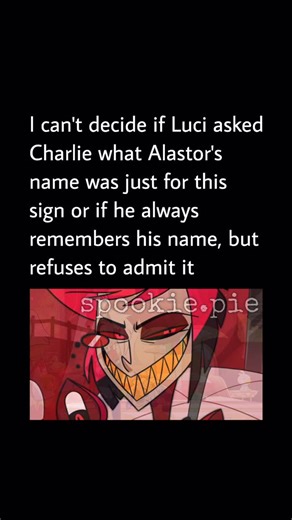 Spookie Pie on Instagram: "Because y’all keep mentioning this scene a lot lately… ••• (I claim ZERO ownership over anything in Hazbin Hotel. All rights go to their respective owners.) ••• #spookiepie #hazbinhotel #hazbin #hazbinhotelmeme #hazbinhotelmemes #hazbinmeme #hazbinmemes #alastor #charliemorningstar #vaggie #husk #angelhazbinhotel #niffty #sirpentious #hazbinhotelalastor #hazbinhotelcharlie #hazbinhotelvaggie #hazbinhotelhusk #hazbinhotelangeldust #hazbinhotelniffty #hazbinhotellucifer 