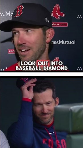 Chad Tracy Reacts To First MLB Win As Red Sox Interim Manager | #mlb #redsox #shorts #baseball