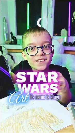 Baby Yoda drawing challenge - czy mi się udało? #Art #Tutorial