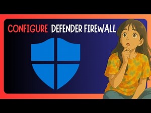 How To Configure Windows Defender Firewall - GUIDE