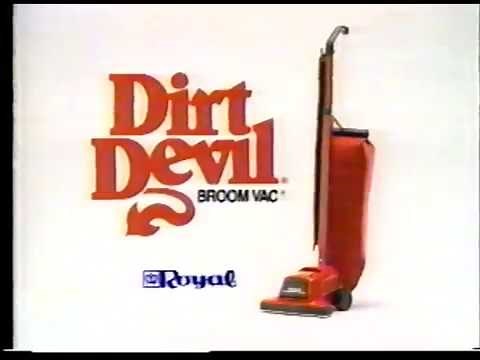 Dirt Devil broom vac commercial (1992)