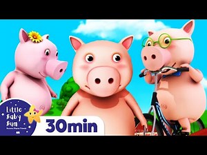 This Little Piggy… Pig Friends! | Animals for Kids | Fun Songs and Nursery Rhymes | Little Baby Bum