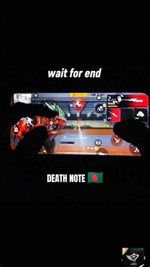 Ranking up with DEATH NOTE powers #freefire #shorts #trending