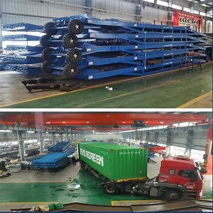 [Hot Item] Lift Ramp Truck Unloading Container Loading Electric Ramp Forklift Ramp Mobile Loading Ramp for Trucks