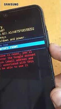 How to Factory Reset Samsung Galaxy A07 via USB PC Method