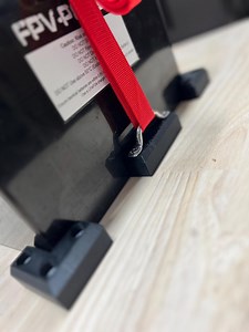 Battery Tie Down Block Set | PETG Marine Battery Mount Kit | Boat, Car, or 4WD Battery Holder | Red & Black | Made in Australia - Etsy