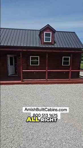 ONLY $175K FOR THIS BIG BERTHA 3.0 CABIN ?! AMISH BUILT MODULAR CABINS AND PREFAB HOMES