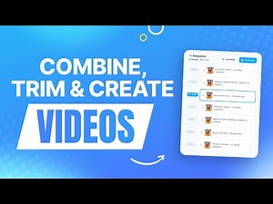 Master Video Editing with BIGVU Sequencer: Combine, Trim, and Create Stunning Videos