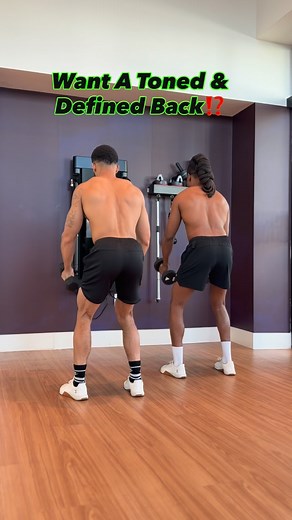 32K views · 305 reactions | Toned & Defined Back Workout‼️ Light Dumbbells Required (5-20 Pounds)✅ Remember To Achieve The Best Results U Must Have A Good Diet For Quicker Results✅ Share & Save ✅ #backday #backworkout #backfatworkout #tonedbackworkout #fatburningworkout #fatloss #exercise #motivation #fitness #getfit #personaltrainer #reels #explore #viral | Quinton Jackson | Facebook