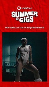 It just got hotter Vodafone Summer of Gigs is giving you the chance to WIN tickets to see the iconic, Doja Cat live this November. Head to @vodafoneAU and check out the pinned post to enter. Competition subject to full T&Cs. See vodafone.com.au/ticket to enter and read full terms. Competition period: 05/09 to 6/10. Vodafone will not ask you for personal or credit card details to claim prize. NSW Authority No. TP/04420. | Live Nation Australia | Facebook