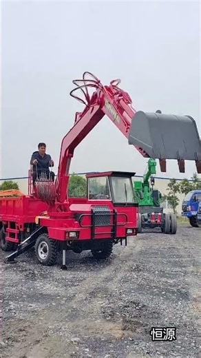 Powerful Excavator at Work | Heavy Equipment in Action #excavator #automobiles