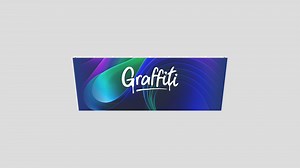 20' Graffiti Display - 3D model by Displayit