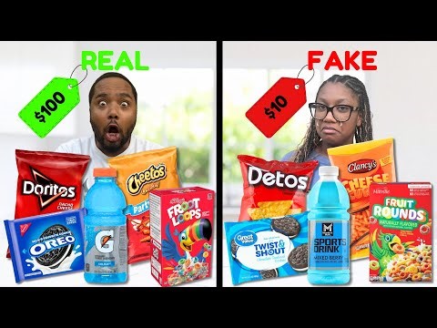 We tried REAL vs KNOCK OFF products