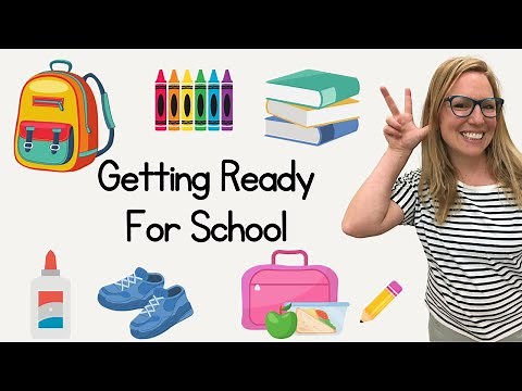 Get Ready for School: Learn Sign Language Song for Schools, Teachers & Classrooms (ASL)